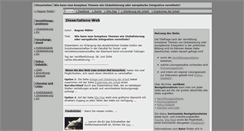 Desktop Screenshot of online-dissertation.de